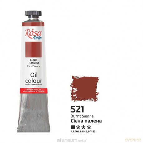 Farba olejna burnt sienna 521 45ml