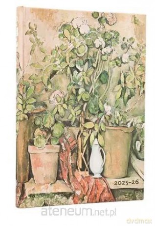 Kalendarz książkowy midi 25/26 18M Cezanne [KALENDARZ]