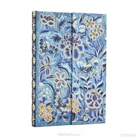 Kalendarz książkowy mini 25/26 18M Blue Willow [KALENDARZ]