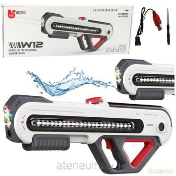 Karabin W12 elektryczny na wodę LED biały 60cm