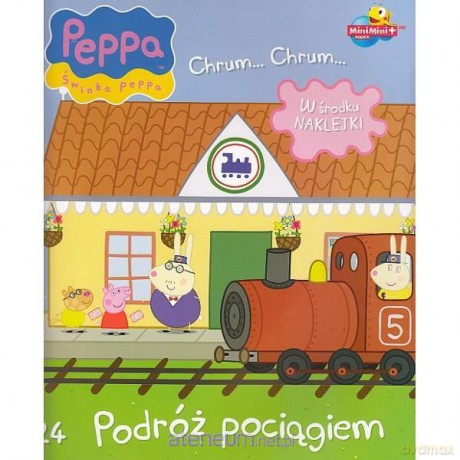 Świnka Peppa Chrum Chrum 24 Podróż pociągiem [KSIĄŻKA]