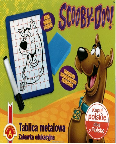 Tablica metalowa - Scooby-Doo! ALEX [ZABAWKA]