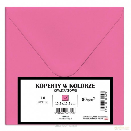 Koperty KW Barbi róż 10szt