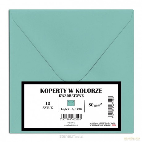 Koperty KW mięta 10szt