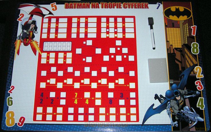 Tablica suchościeralna (duża) - Batman ALEX [SZKOŁA]