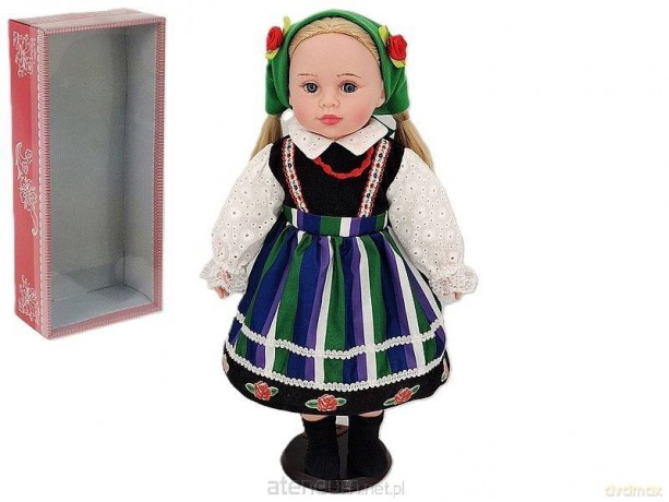 Lalka 45cm z polskim dźwiękiem