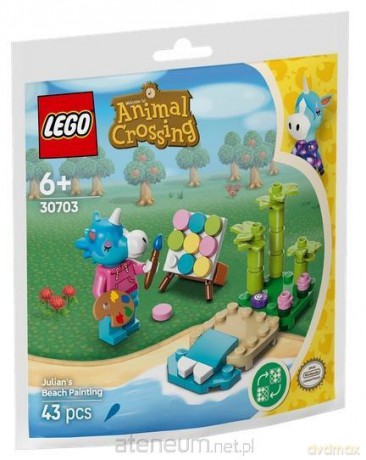 LEGO Animal Crossing Julian i Plażowy Obraz (30703) [KLOCKI]