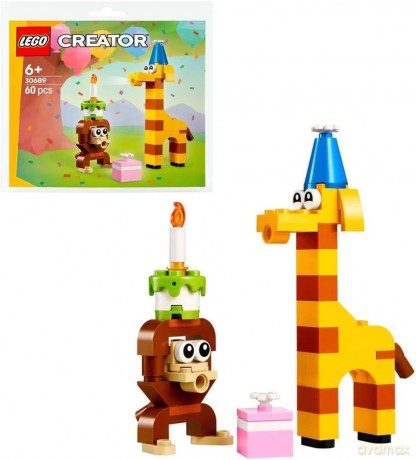 LEGO Creator Urodzinowe Zwierzaki (30689) [KLOCKI]