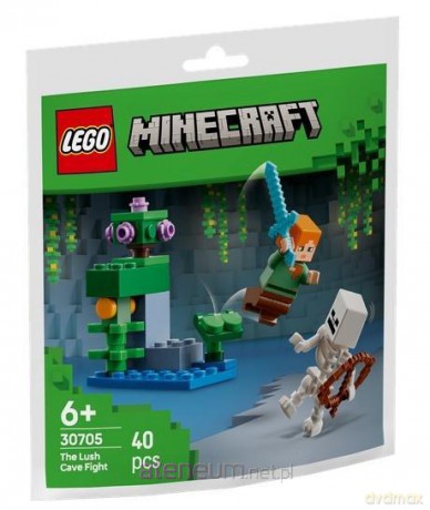 LEGO Minecraft Walka W Bujnej Jaskini (30705) [KLOCKI]