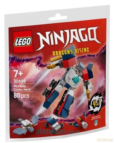LEGO Ninjago Wielofunkcyjny Minimech Ninja (30699) [KLOCKI]