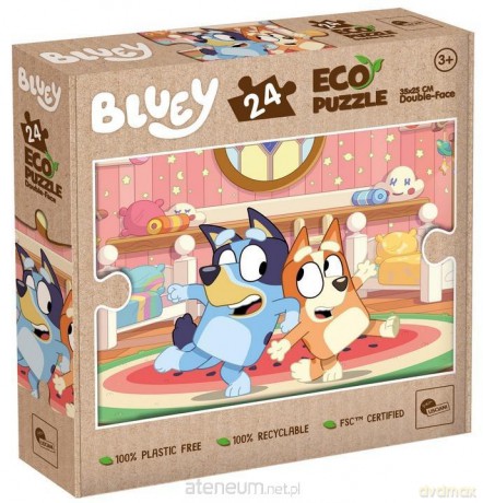 LISCIANI 24 el. Bluey Eko dwustronne [PUZZLE]