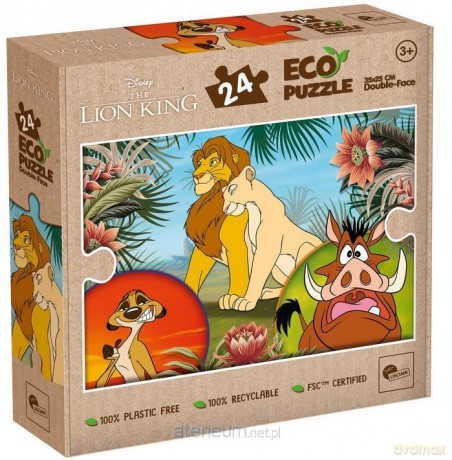 LISCIANI 24 el. Król lew Eko dwustronne [PUZZLE]
