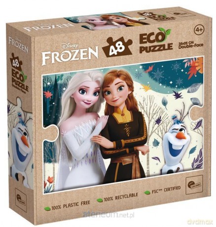 LISCIANI 48 el. Frozen Eko dwustronne [PUZZLE]