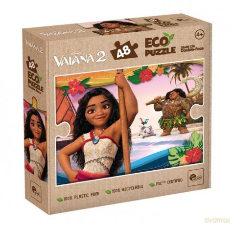 LISCIANI 48 el. Vaiana 2 Eko dwustronne [PUZZLE]
