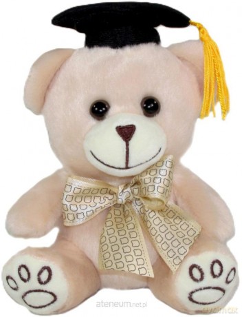 Maskotka Miś biret 15cm