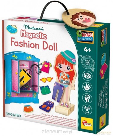Montessori Baby Wood - Magnetyczna lalka [FIGURKA]