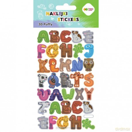 Naklejki 3D Puffy Letters 10x20cm