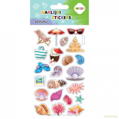 Naklejki 3D Puffy Sea 10x20cm