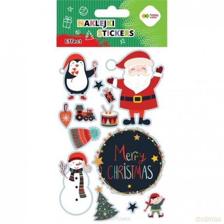 Naklejki Merry Xmas 10x20cm