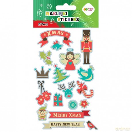 Naklejki Xmas 10x20cm