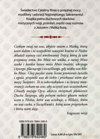 Tajemnica adoracji w mistycznych wizjach C. Rivas [KSIĄŻKA]