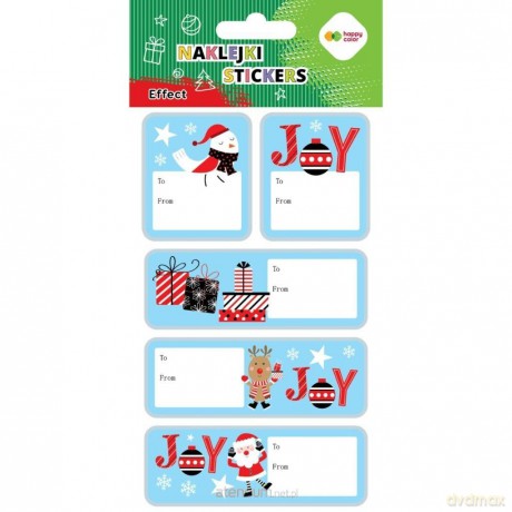 Naklejki Xmas joy tag 10x20cm