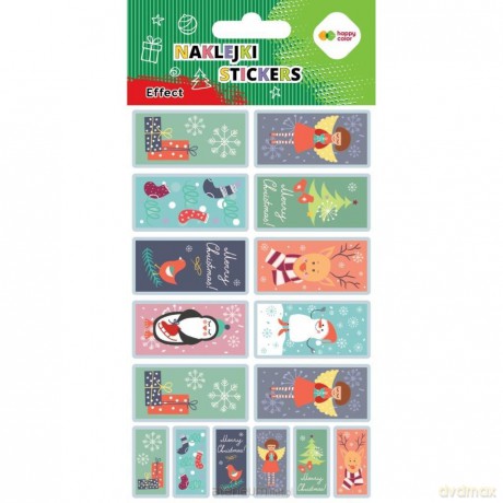 Naklejki Xmas stamp 10x20cm