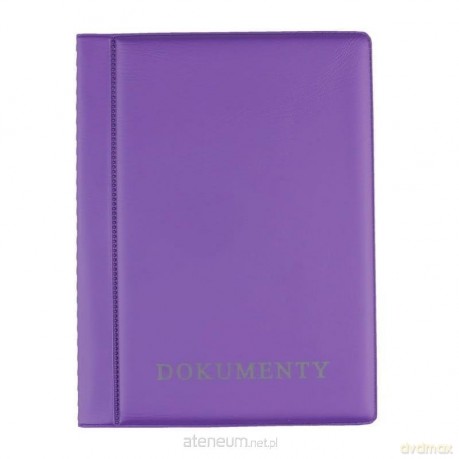 Okładka na dokumenty mini violet
