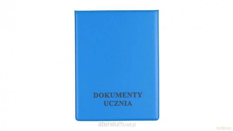 Okładka na dokumenty ucznia pion sky