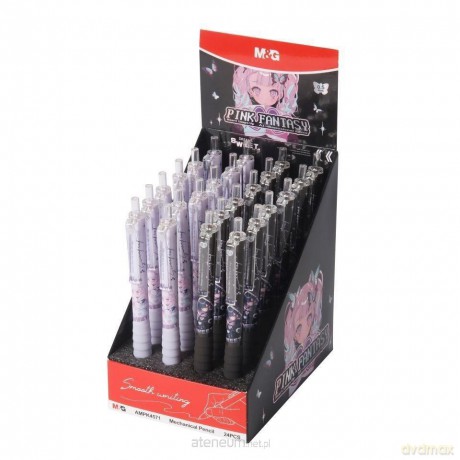 Ołówek Manga Pink Fantasy 0,5mm (24szt)
