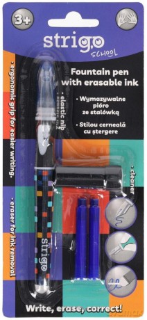 Pióro wymazywalne ze stalówką Szachownica