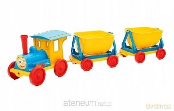 Pociąg z dwoma wagonikami mix