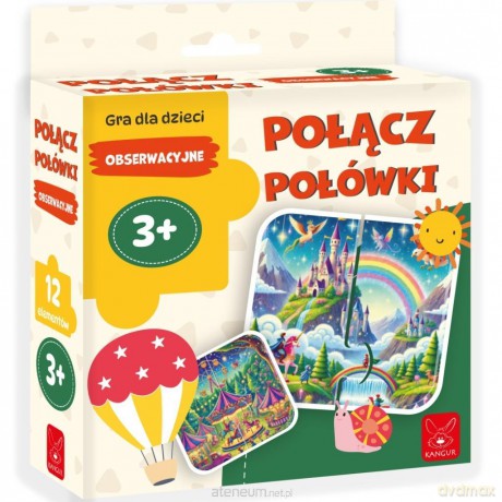 Połącz połówki Obserwacyjne 3+ [PUZZLE]