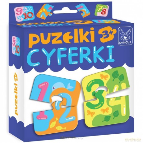 Puzzelki Cyferki 3+ [PUZZLE]