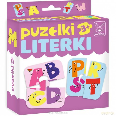 Puzzelki Literki 3+ [PUZZLE]