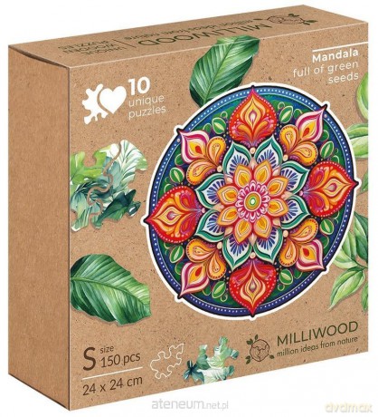 Puzzle drewniane 150 el. Mandala nadziei [PUZZLE]