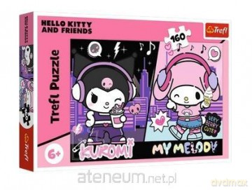 TREFL 160 el. Kuromi rządzi Hello Kitty [PUZZLE]
