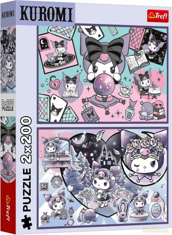 TREFL 2x200 el. Psoty Kuromi Hello Kitty [PUZZLE]