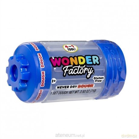 Wonder Factory Never Dry Dough Singles - Blue