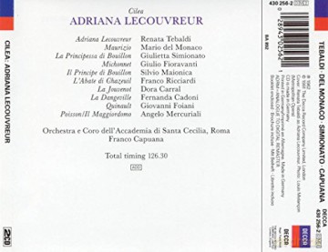 Tebaldi/Monaco/Capuana: Cilea:Adriana Lecouvreur [2CD]