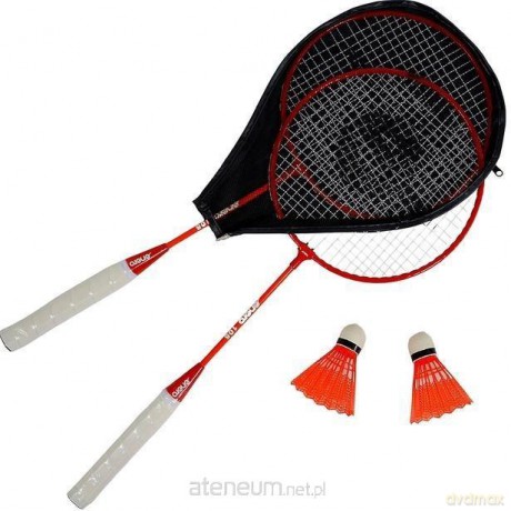 Zestaw do badmintona w pokrowcu orange