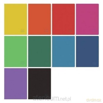 Zeszyt A5/60K gładki Rainbow (10szt)