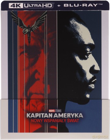 Kapitan Ameryka: Nowy wspaniały świat (steelbook) [Blu-Ray 4K]+[Blu-Ray]