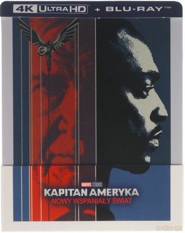 Kapitan Ameryka: Nowy wspaniały świat (steelbook) [Blu-Ray 4K]+[Blu-Ray]