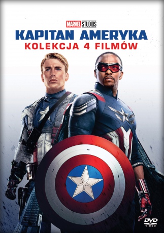 Kapitan Ameryka 1-4 [4DVD]