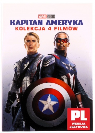 Kapitan Ameryka 1-4 [4DVD]