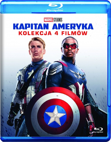 Kapitan Ameryka 1-4 [4xBlu-Ray]