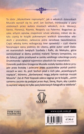 Dziewięć włoskich miast i inne opowieści - Grzegorz Musiał [KSIĄŻKA]