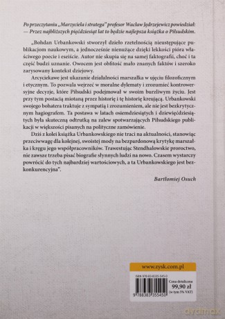 Józef Piłsudski Marzyciel i Strateg - Bohdan Urbankowski [KSIĄŻKA]