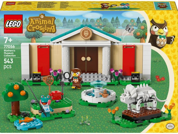 LEGO Animal Crossing Blathers i kolekcja muzealna (77056) [KLOCKI]